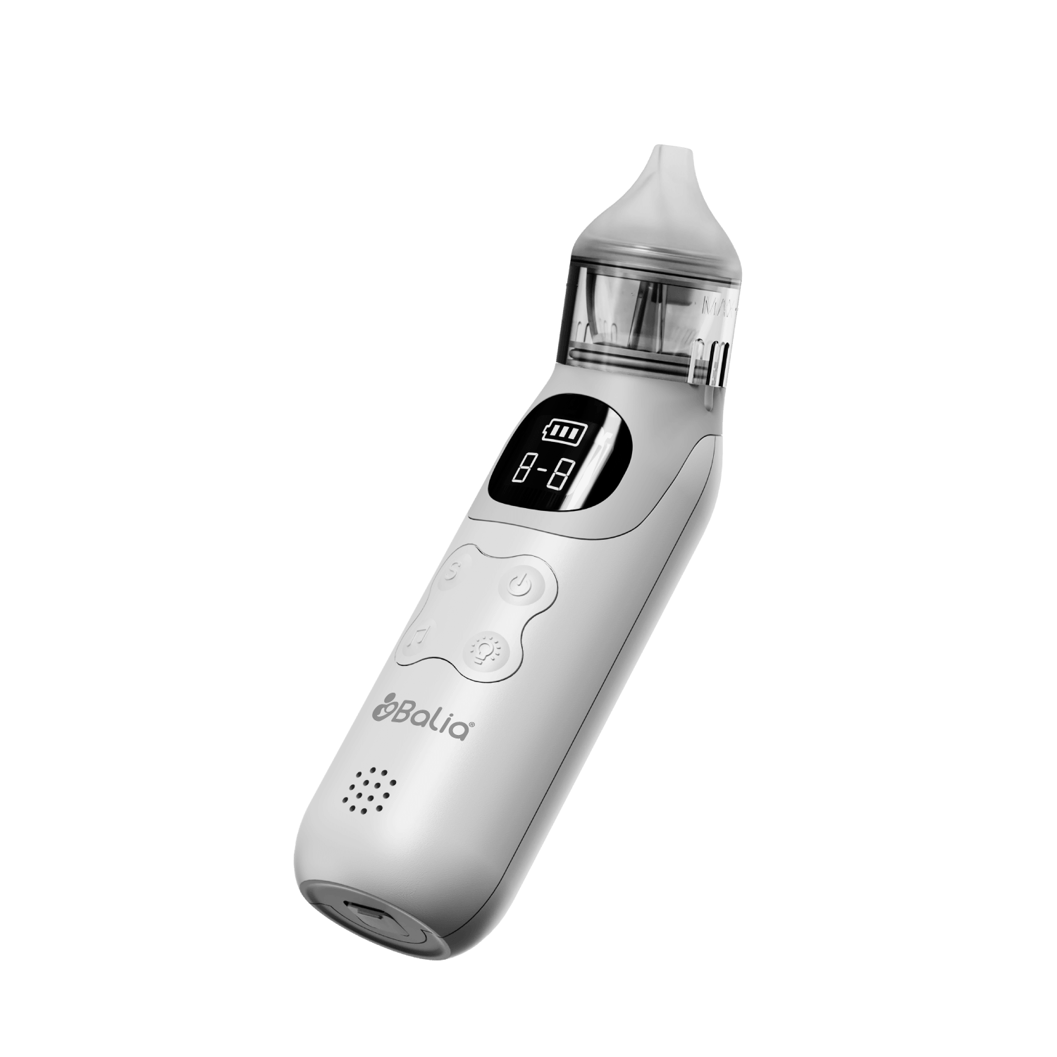 Aspirador nasal Balia, dispositivo cómodo y seguro para limpiar las vías respiratorias del bebé.