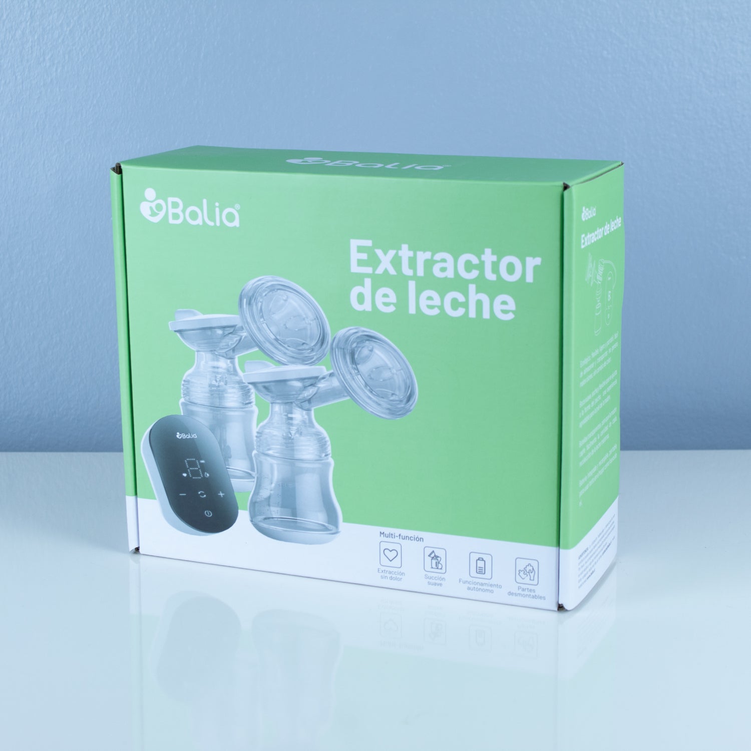 Extractor de leche doble