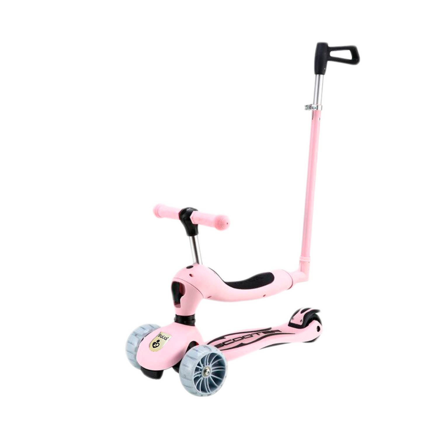 Scooter para niños y niñas 3 en 1