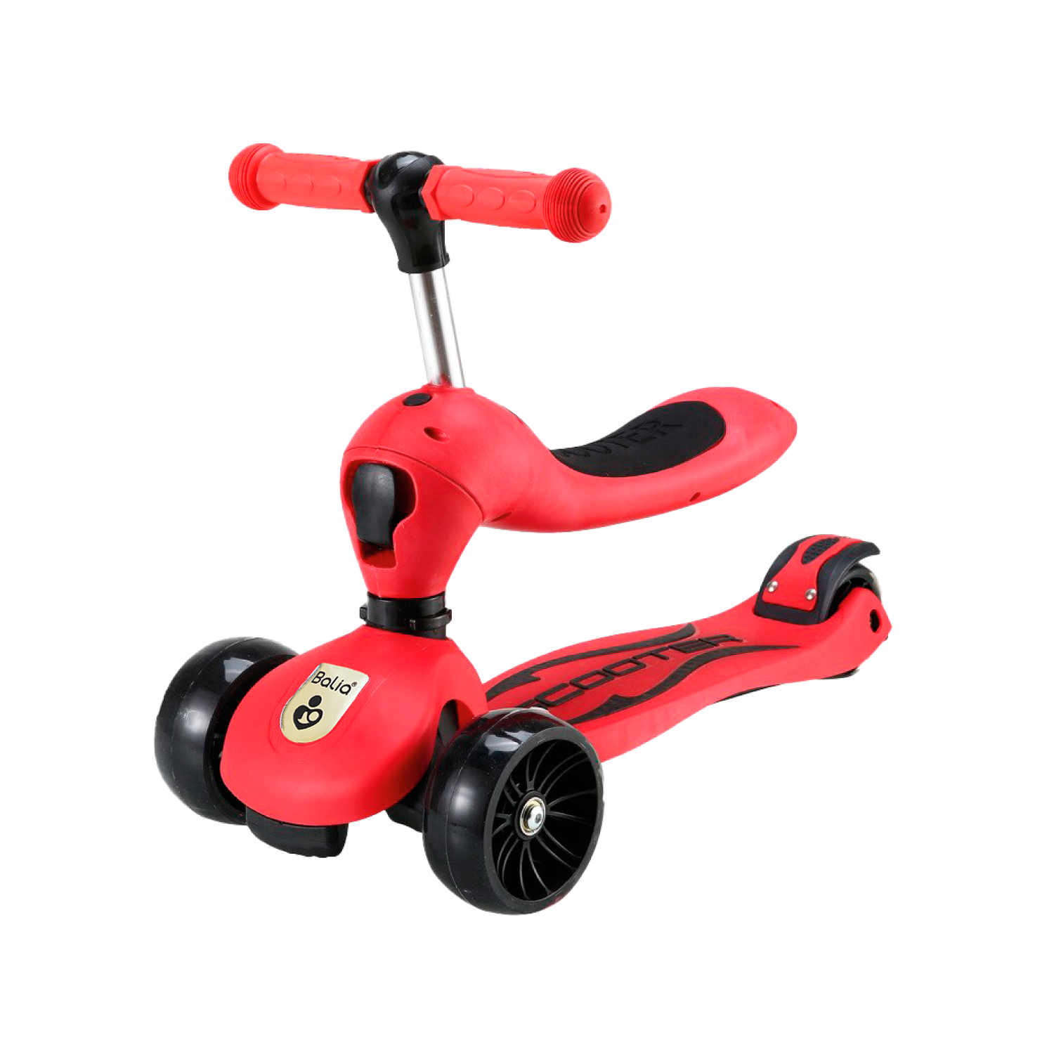 Scooter para niños y niñas 3 en 1