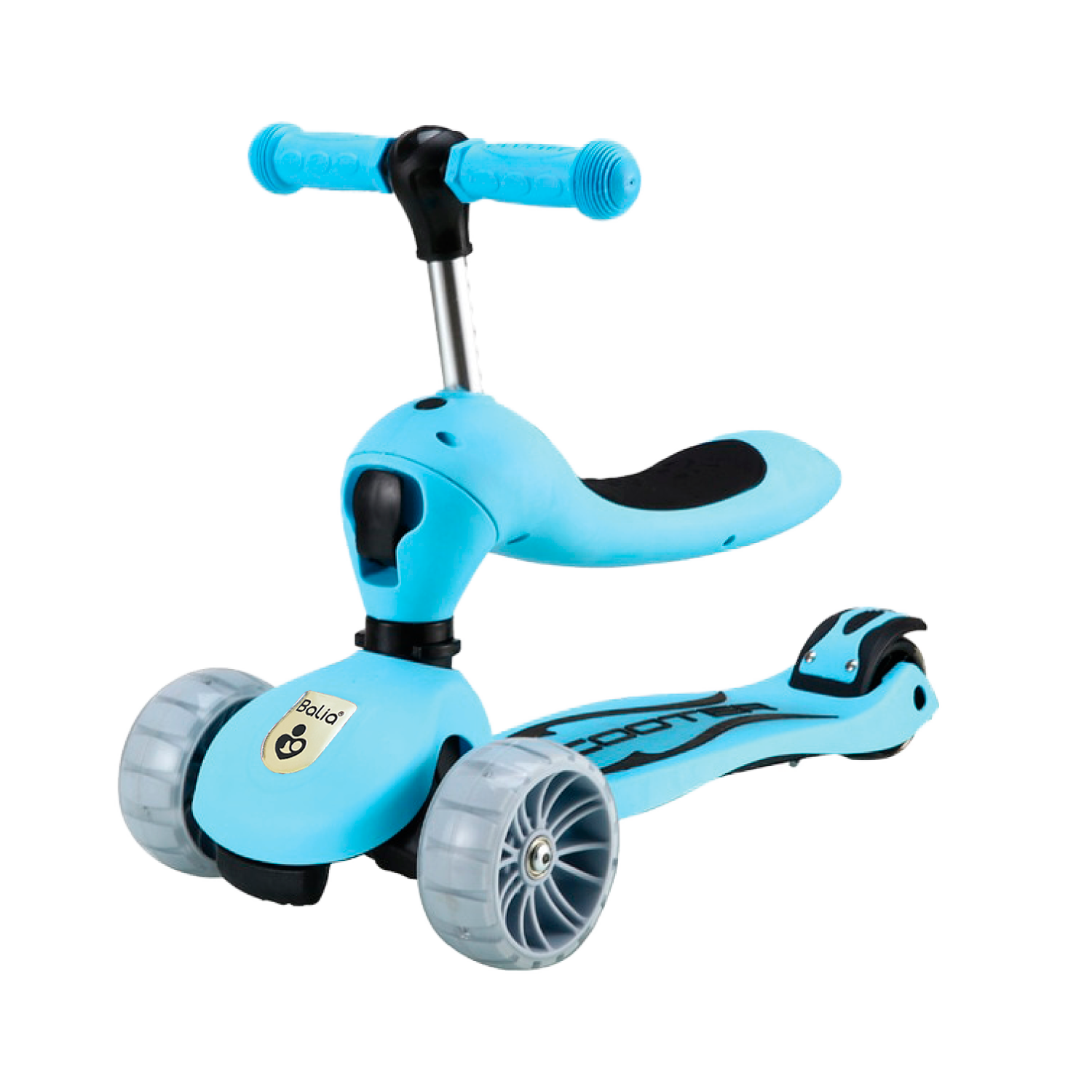 Scooter para niños y niñas 3 en 1