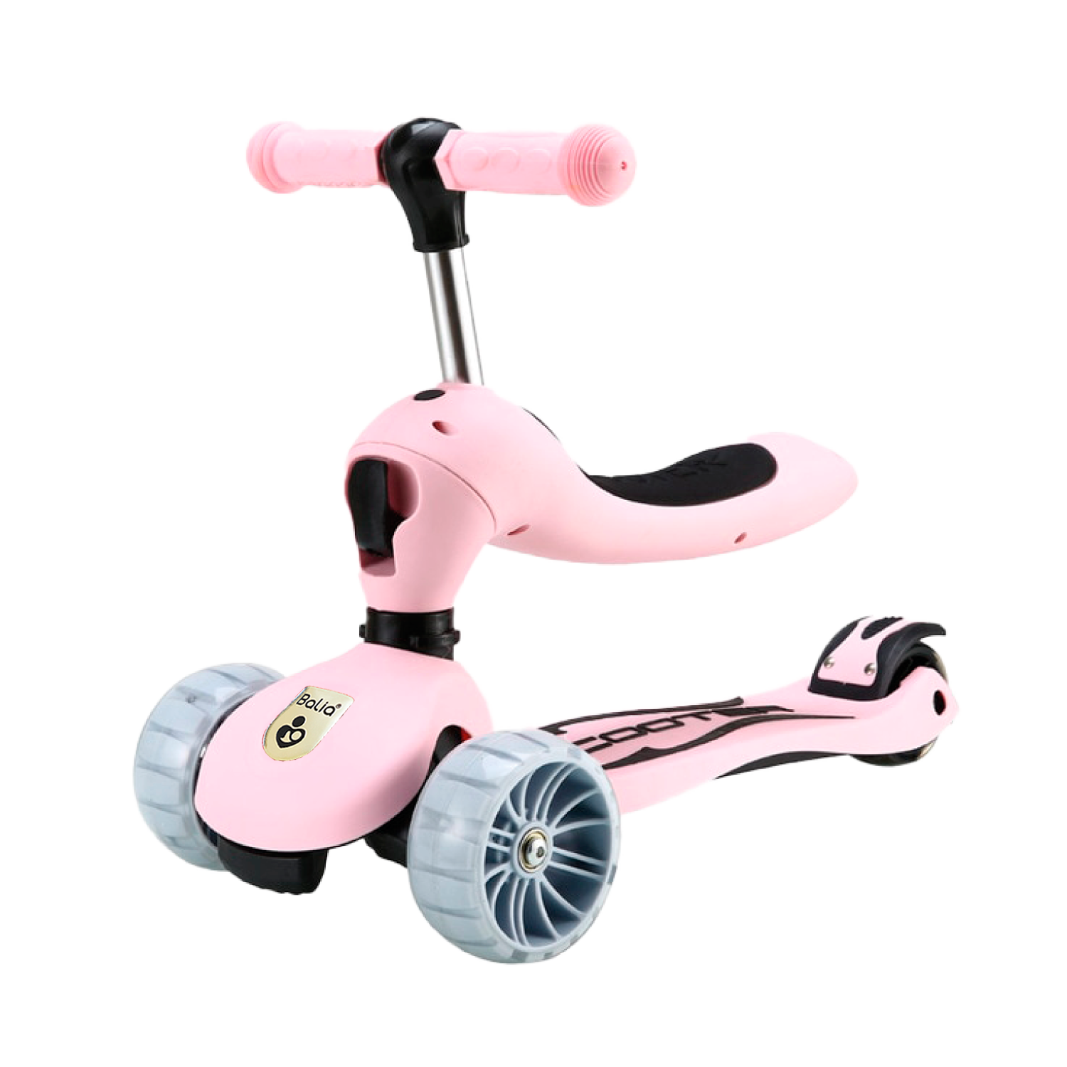 Scooter para niños y niñas 3 en 1