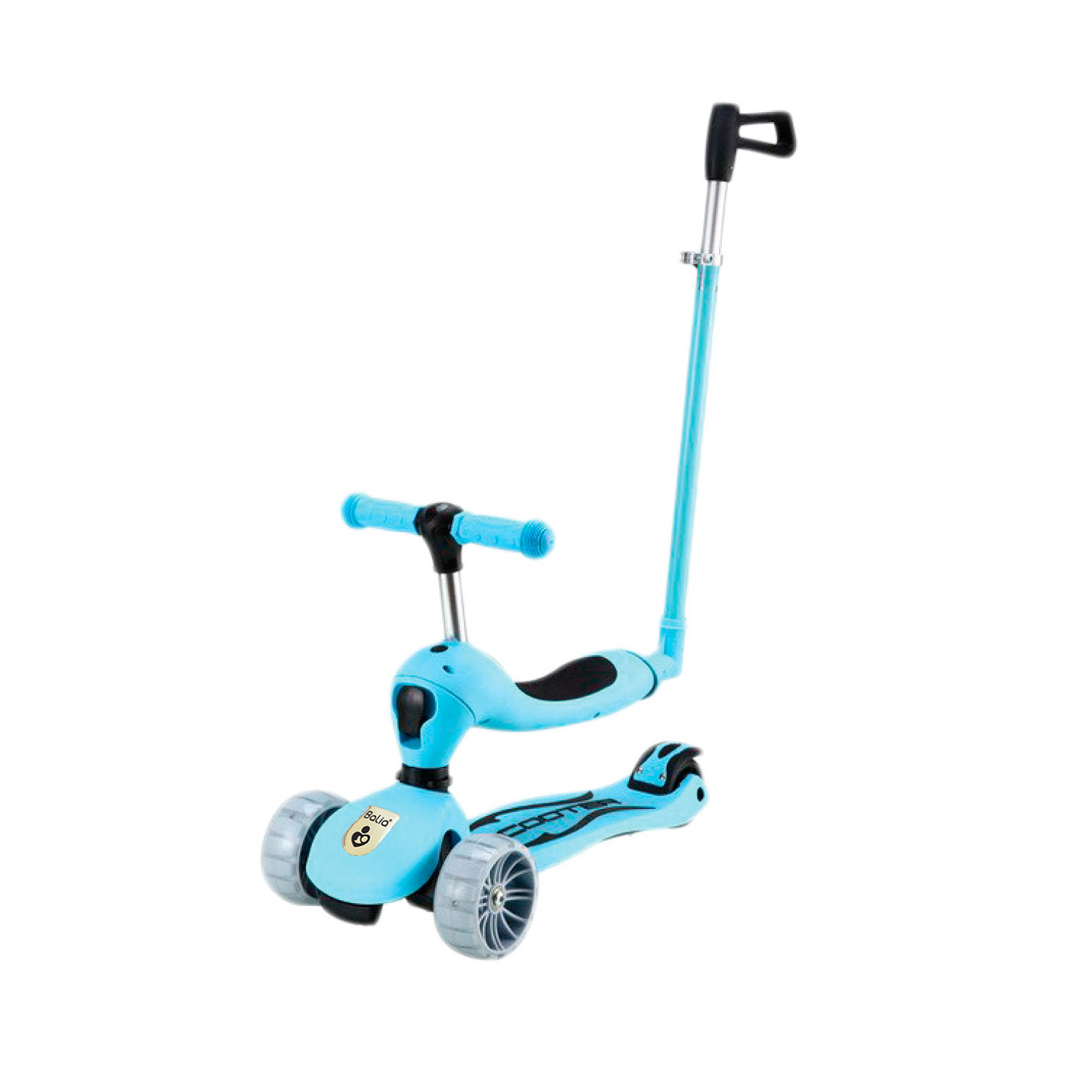 Scooter para niños y niñas 3 en 1