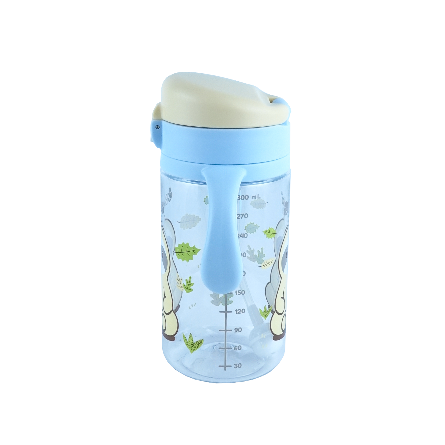 Botella antiderrame con bombilla Perezoso