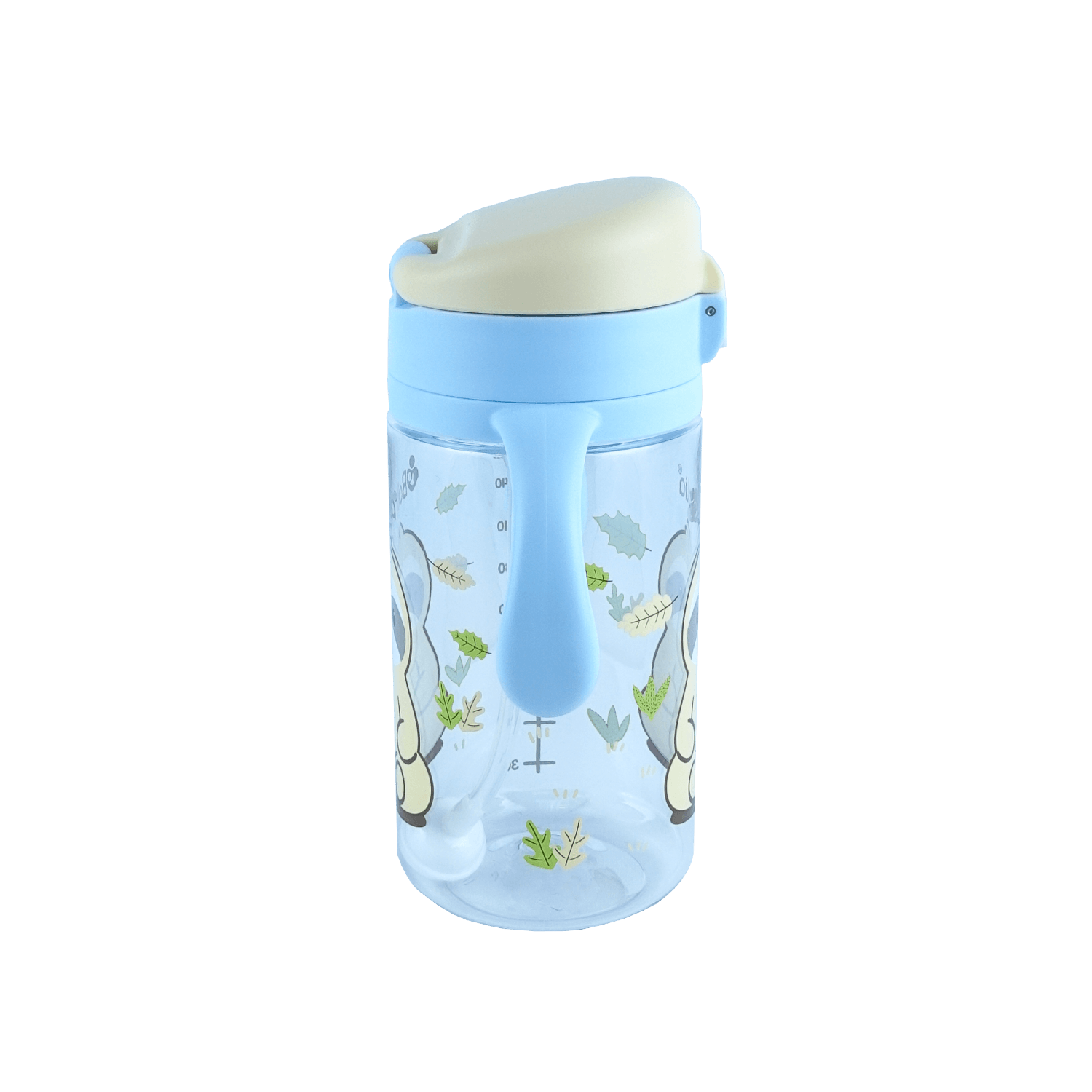 Botella de Tritan™ 5001 antiderrame con bombilla Perezoso de Balia, ideal para bebés y autogestión de hidratación.