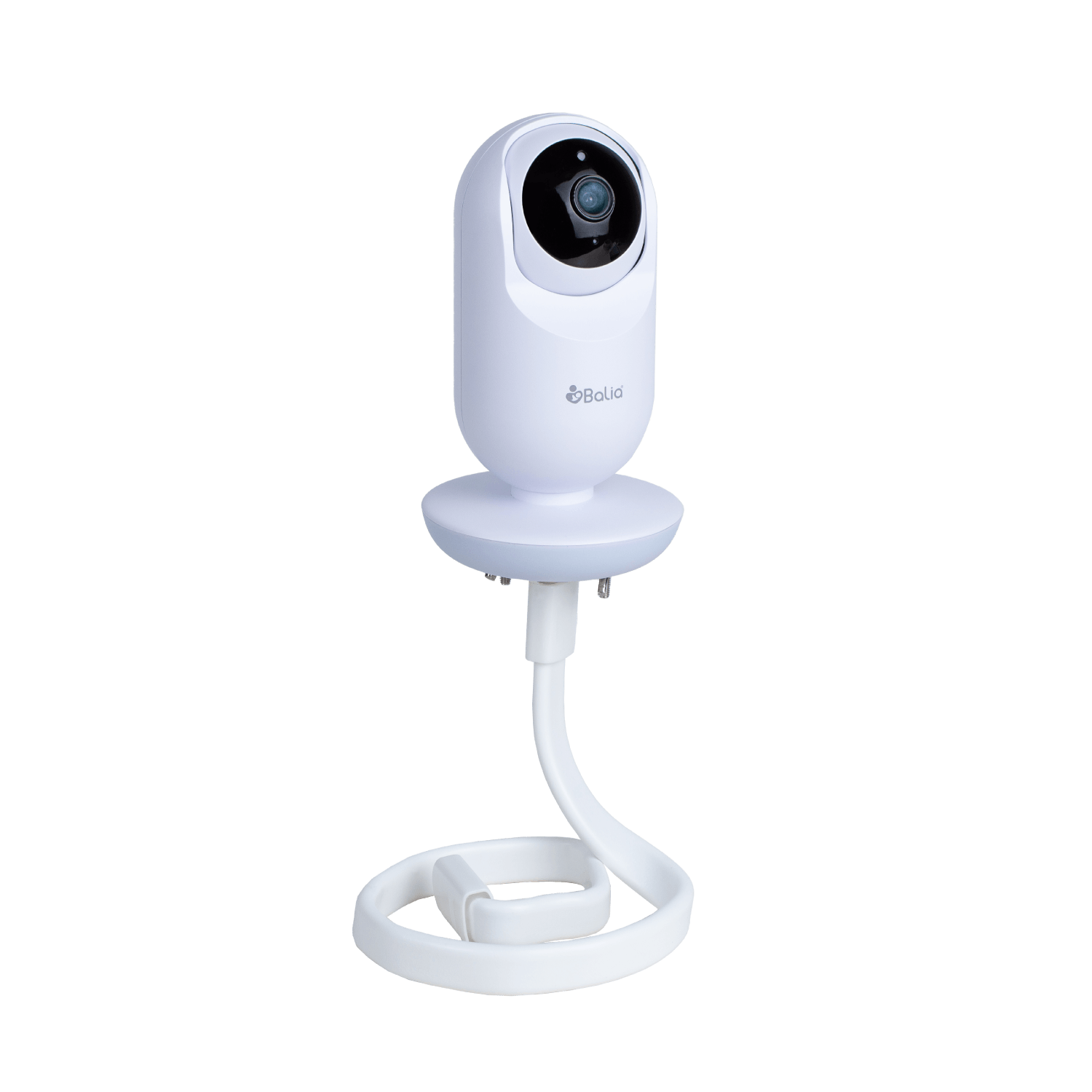 Monitor de bebé con cámara Balia, cámara con visión nocturna y soporte retráctil.