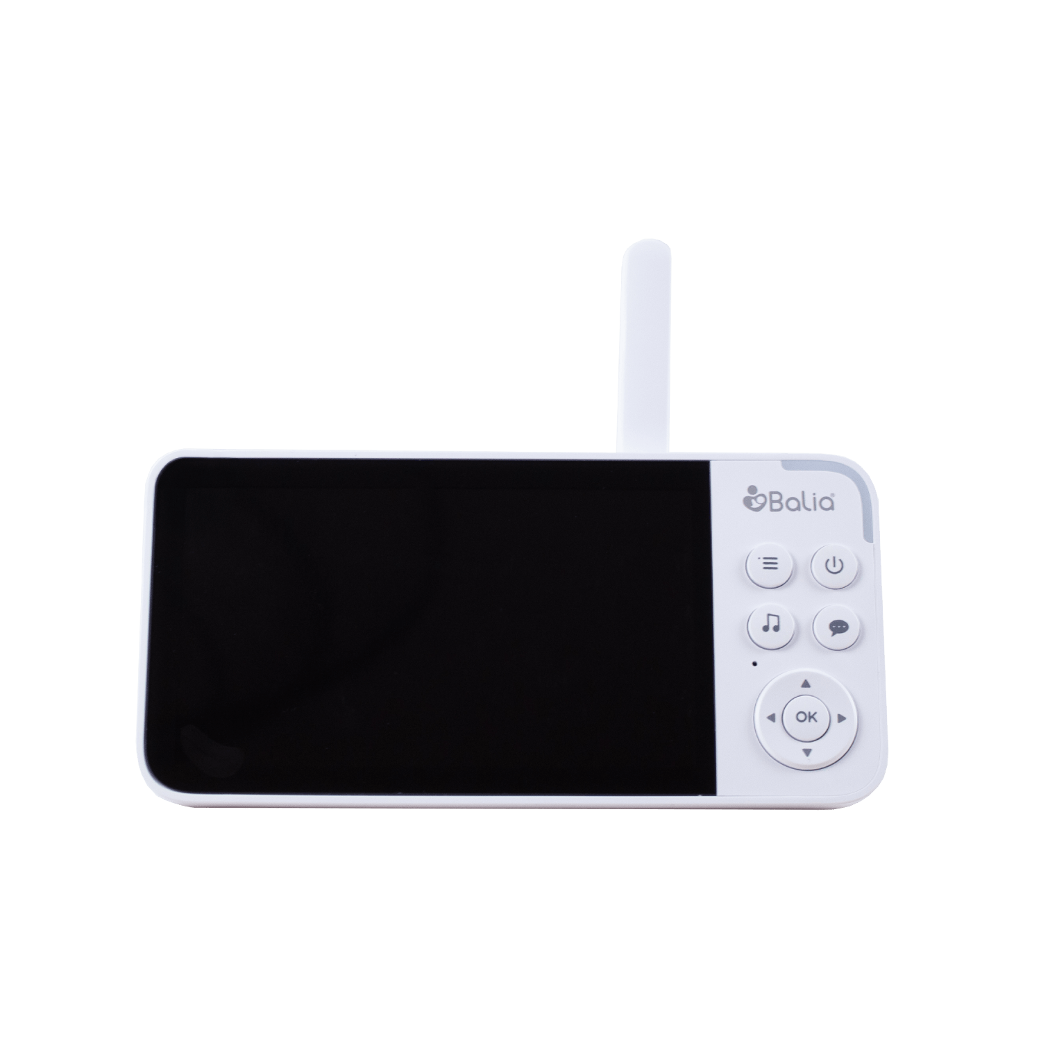 Monitor de bebé con cámara Balia con pantalla y controles, ideal para vigilar a tu bebé con tranquilidad.