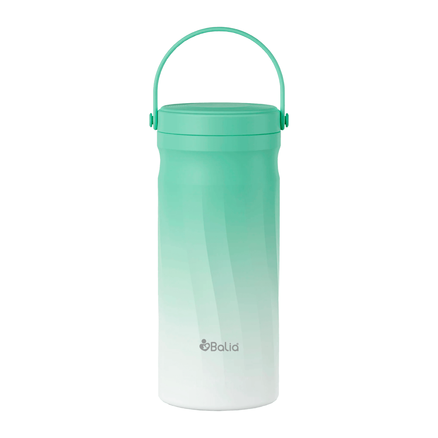Cooler para leche materna Balia en color verde con diseño práctico y asa para transporte.