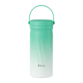 Cooler para leche materna Balia en color verde con diseño práctico y asa para transporte.