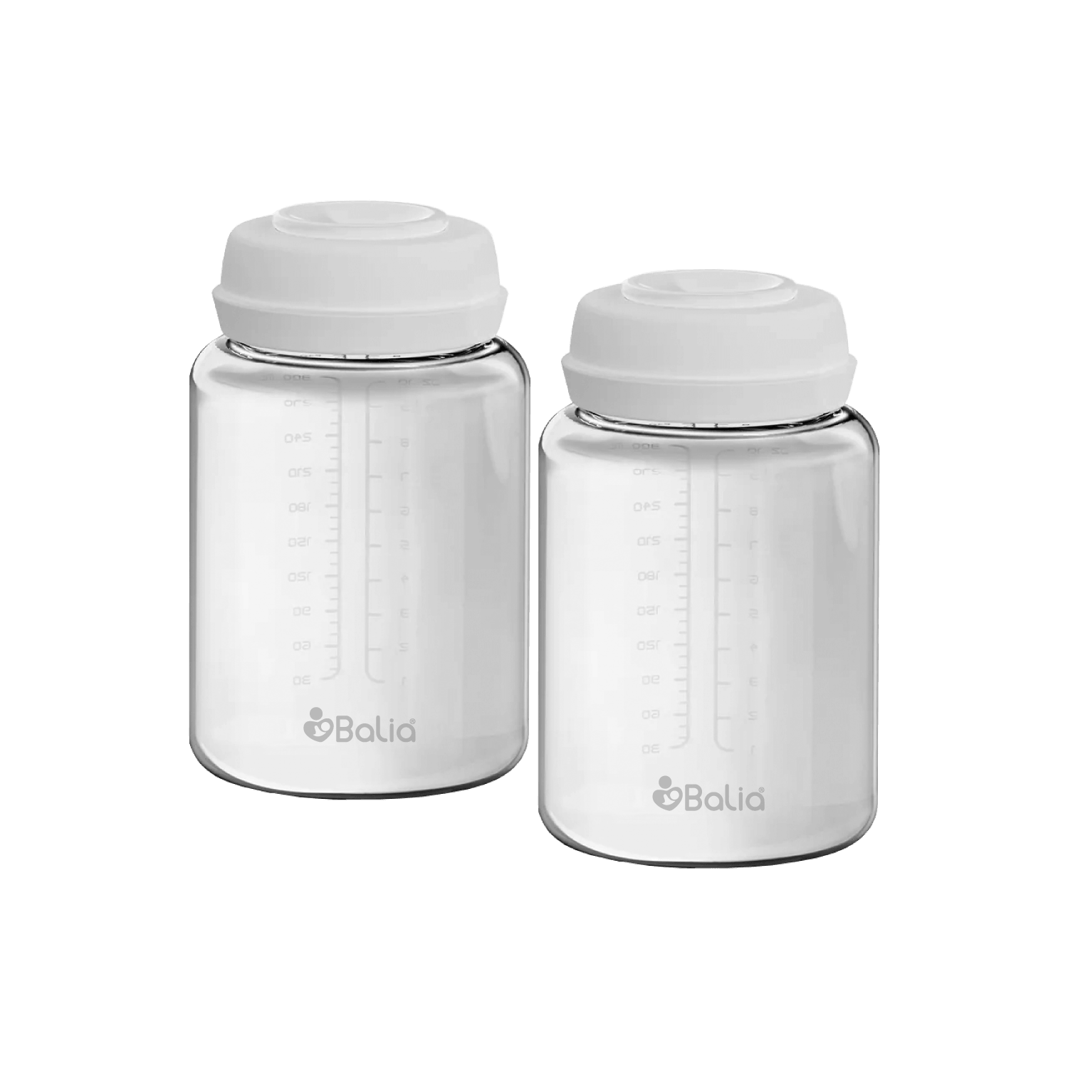 Cooler para leche materna Balia con dos mamaderas de acero inoxidable, perfectas para conservar nutrientes.