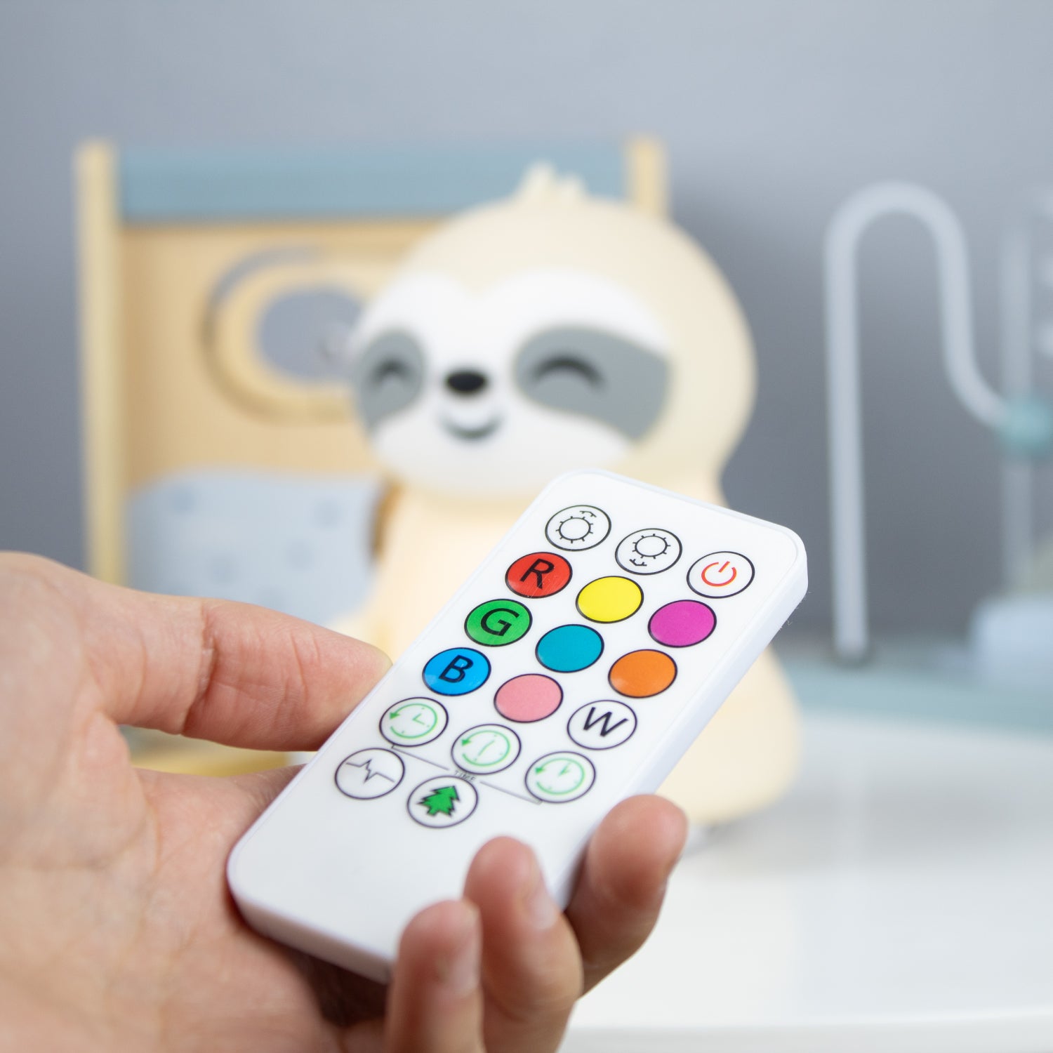 Lámpara con ruido blanco Perezoso